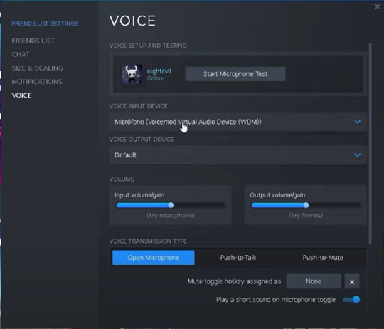 Rust での Voicemod 設定方法 Voicemod 日本語