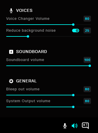 voicemod pro radio setting