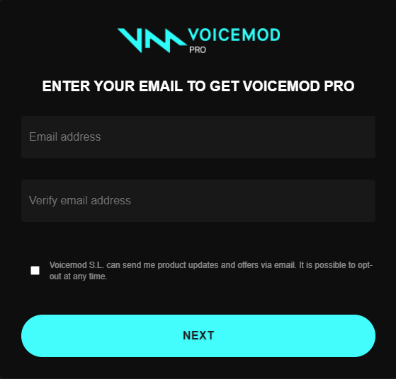 voicemod pro license key email