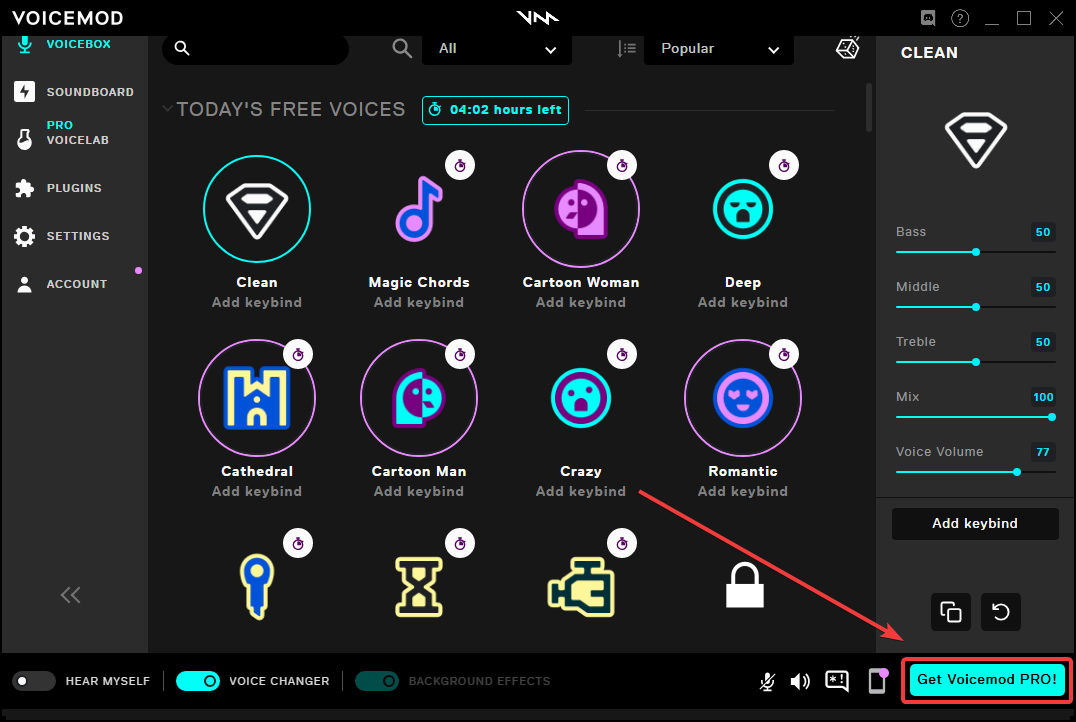 voicemod soundboard echo