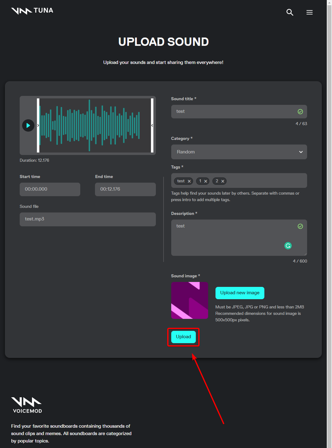 soundboard voicemod not working